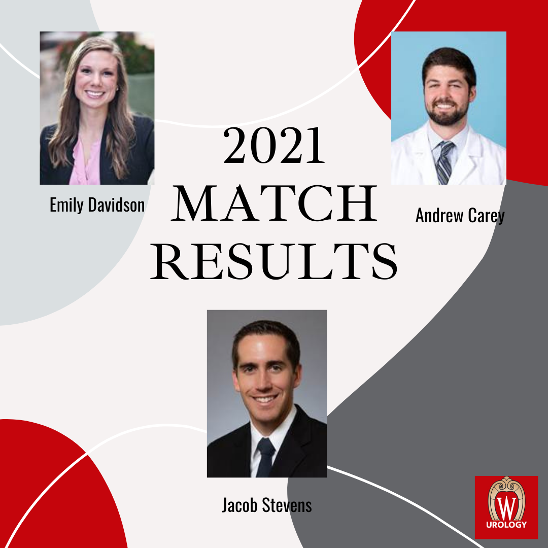 Wisconsin Urology 2021 Match Results Department of Urology UWMadison